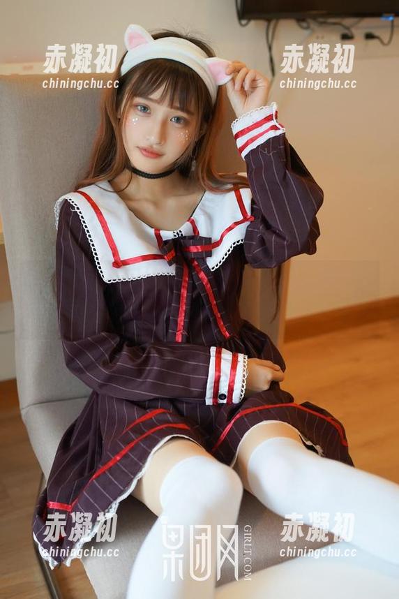 GIRLT果团网 - 黄歆苑，甜心咋就这么有毒呢，福利满分请自取