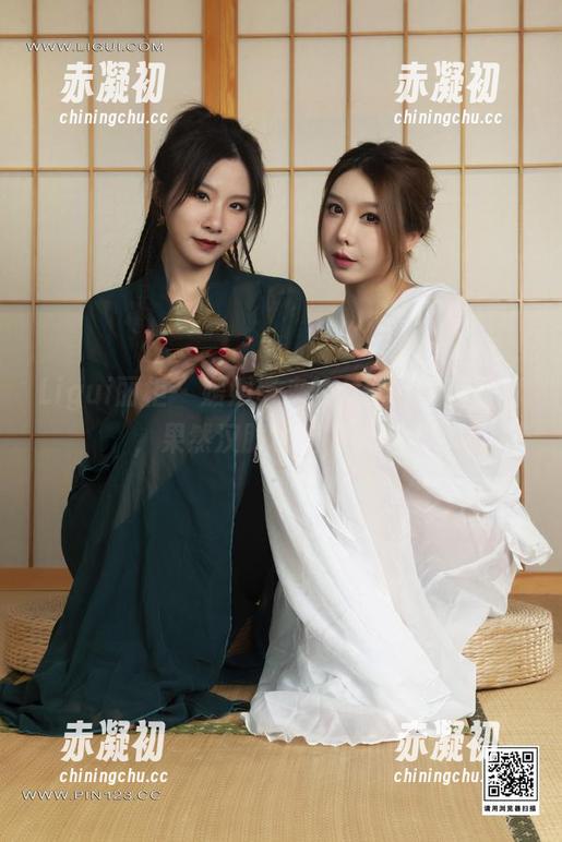Ligui丽柜 - 媛媛带来的兔女郎最新写真，果然汉服也能如此俏皮