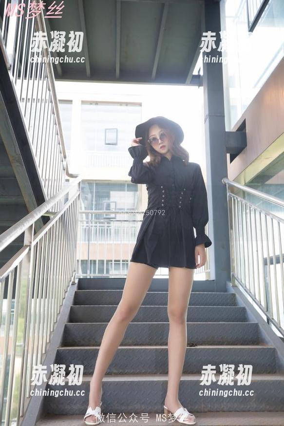 梦丝女神 - 加入乔儿的礼服写真，福利不止是颜值，还有快乐！